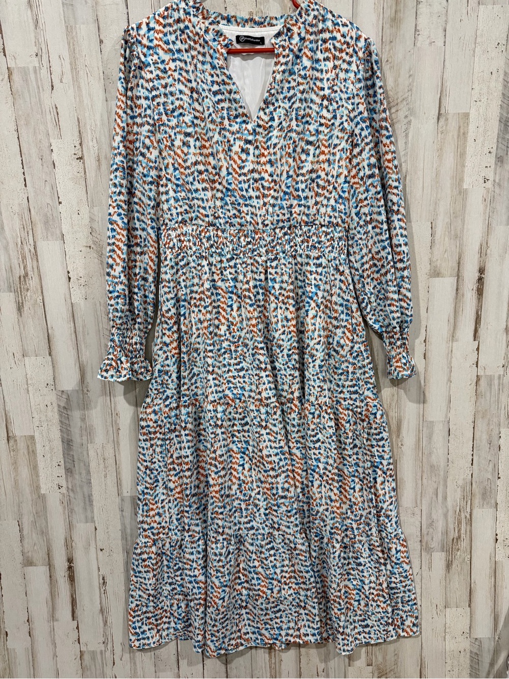 PrettyGarden Women’s Long Sleeve Midi/Maxi Dress – Size Large